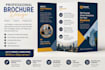 design promotional trifold brochure