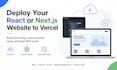 deploy your react website to vercel