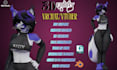 create vrchat avatar, vrchat avatar, vr character furry vrchat for vseeface