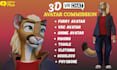 create custom vrchat avatar, furry vtuber model, anime vrchat avatar