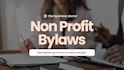 provide customizable nonprofit bylaws