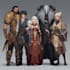 did dnd group party dnd character art, dnd party