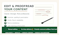 edit and proofread articles blog posts and website content