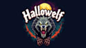 do unique halloween werewolf logo 1 day