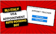 develop uk driving test bot, reservation bot, auto booking bot, cancellation bot