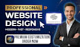 build custom squarespace website design, redesign and customization