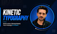 do a kinetic typography with motion graphics text animation