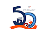 design a modern anniversary and event logo