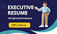 write your executive resume and cover letter for premium roles