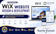 design and develop responsive wix website