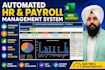 create automated HR payroll attendance dashboard in excel