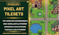 create pixel 2d art tilesets game assets pack pixel tilemap rpg maker top down