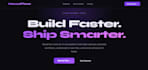 create a responsive landing page using HTML CSS and javascript