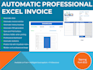 create automated excel invoice and dashboard system