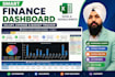 create smart salary and expense tracker dashboard in excel