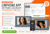 develop responsive linphone app, sotphone app, calling app, textnow app, sms app