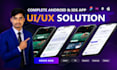 provide a complete IOS and android app UI UX solution