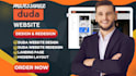 design redesign and develop website using duda website builder