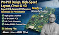 pcb schematic circuit board layout design ceramic pcb, hdi pcb, rf pcb design