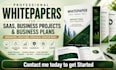 write professional whitepapers for saas, business projects and business plans