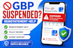 help reinstate your suspended google business profile