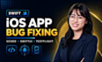 fix bugs in your ios app using swift swiftui and xcode