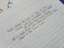 handwrite notes and messages