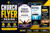 design professional church flyer, event flyer and poster