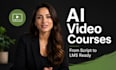 create an elearning video course with ai