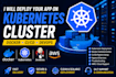 setup kubernetes deployment and services fix relevant issues