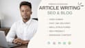 write french SEO article, blog post as virtual assistant