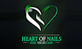 design particular cosmetics nail technician logo