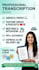 do professional audio or video transcription and fast typing