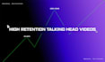 create high retention talking head edits with captions