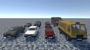 do low poly, stylised 3d vehicle models