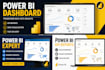 build interactive power bi dashboards and KPI reports