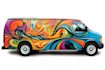 design stylish food truck wrap,