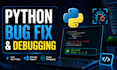 debug fix and optimize your python code and scripts