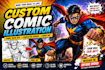 create stunning custom comic illustration and comic book art