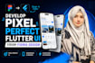 convert figma xd or sketch design to pixel perfect flutter app UI
