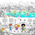 draw colorful childrens book illustration