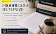 proofread and humanize ai written dissertation, capstone and mba projects
