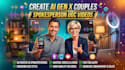 create ai gen x couples spokesperson ugc videos