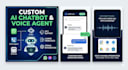 develop custom chat bot voice agent  and ai systems