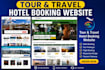 design a professional hotel and resort booking website