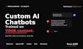 build a custom ai chatbot trained on your content