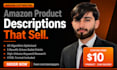 write SEO amazon product listings that sell