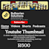 design a youtube thumbnail