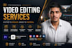 professionally edit your video ad or brand video