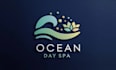 design intriguing ocean day spa logo